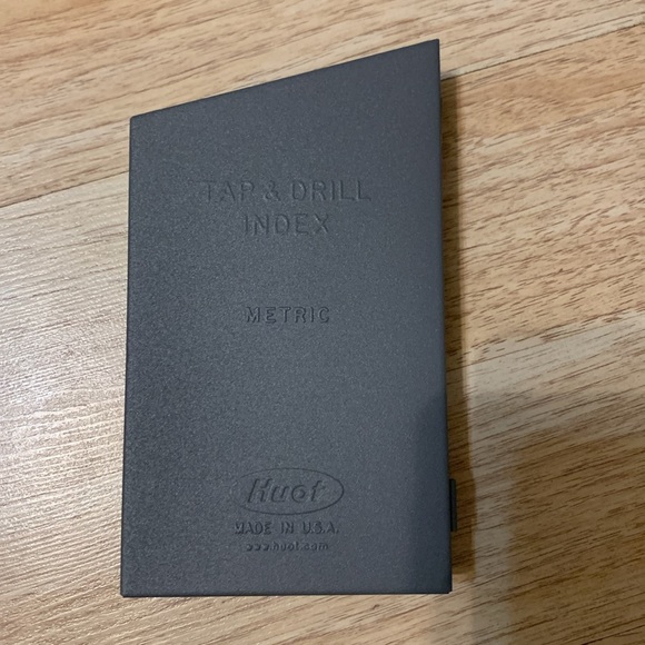 Huot 12675 Tap and Drill bit Index for metric Tap - Picture 5 of 6